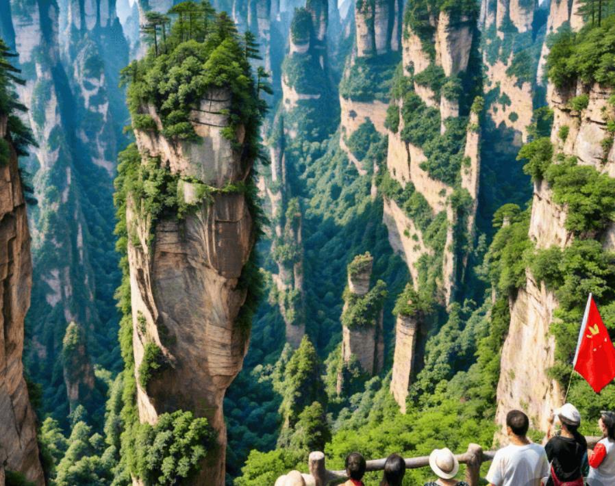 China, Zhangjiajie is known for both