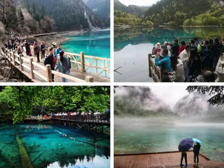 Best time to go to jiuzhaigou