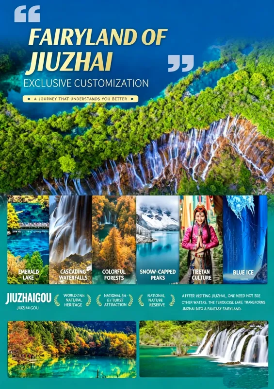 九寨溝連結世界